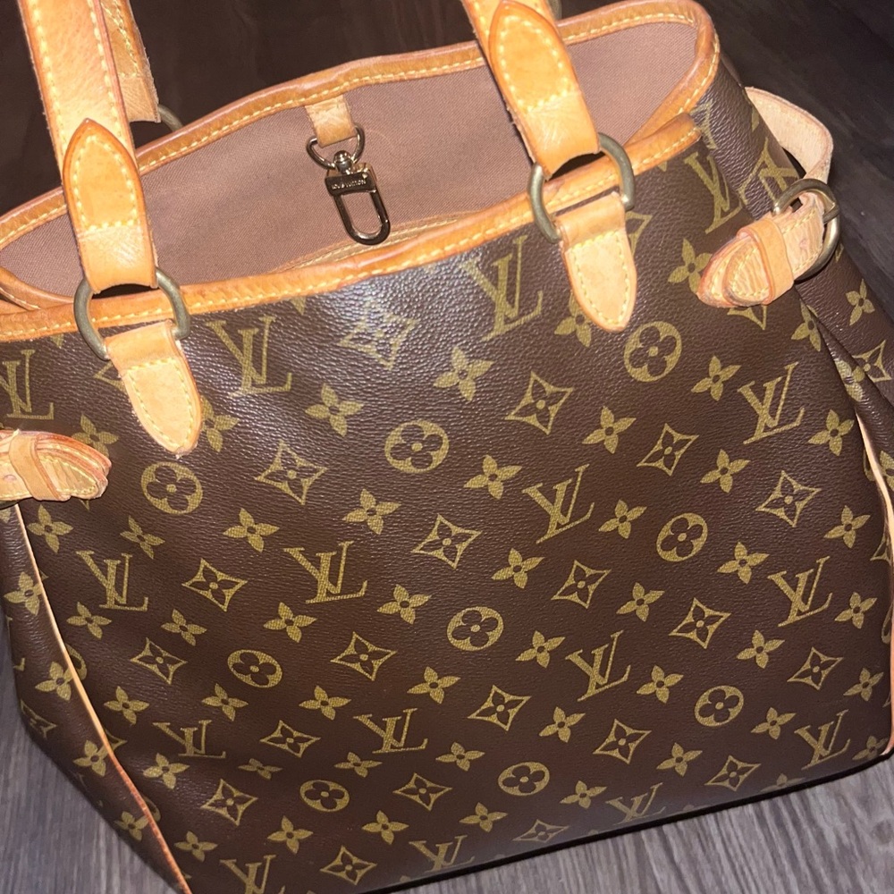 Louis Vuitton Brown Monogram Tote Bag